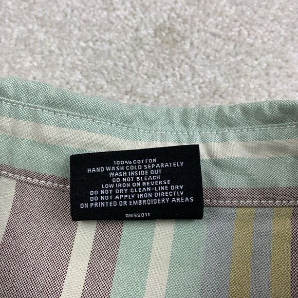 Bbc Ice Cream Slater SS Woven Oxford Short Sleeve Button Shirt Size XL - Picture 10 of 13